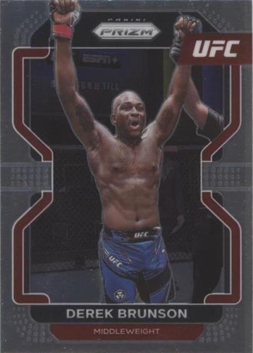 2022 Panini Prizm UFC - Derek Brunson #191