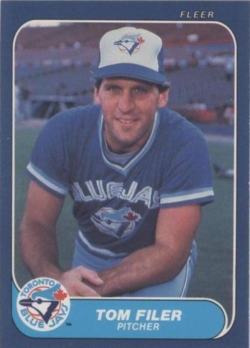 1986 Fleer - Tom Filer #58
