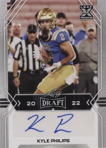 2022 Leaf Draft Kyle Philips #BA-KP2