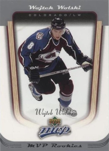 2005-06 Upper Deck MVP - Wojtek Wolski #396