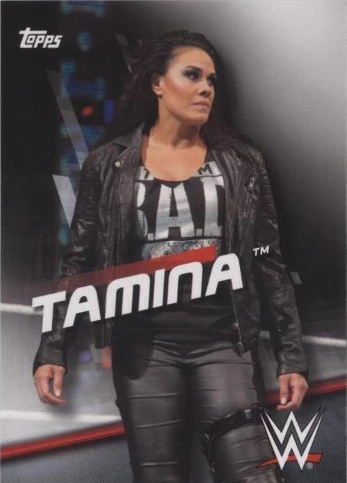 2016 Topps WWE Divas Revolution - Tamina Snuka #36