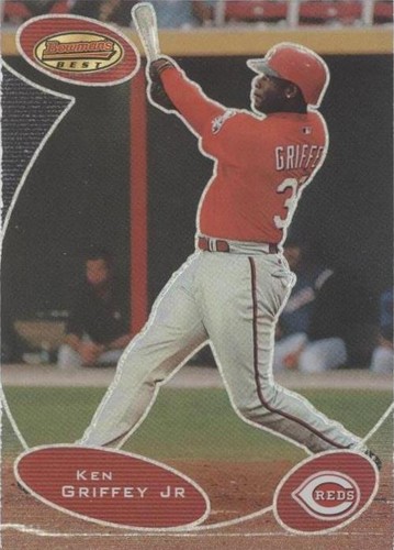 KEN GRIFFEY JR***1996 BOWMAN BEST Atomic REFRACTOR--GEM Mint 10