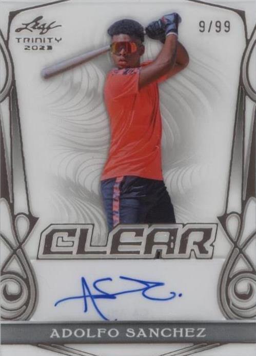 2023 Leaf Trinity - Adolfo Sanchez #CA-AS1