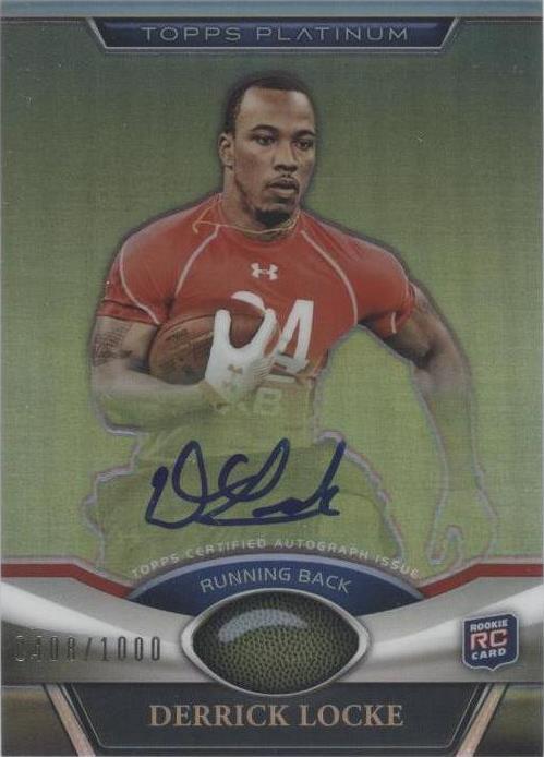 2011 Topps Platinum Derrick Locke #34