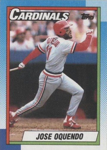 1990 Topps - Jose Oquendo #645