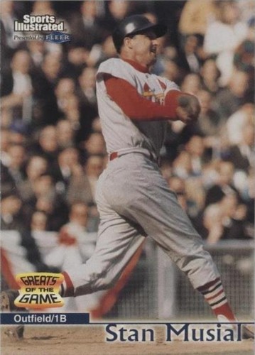 1999 Fleer Sports Illustrated Greats of the Game - Stan Musial #6