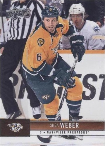 2012-13 Upper Deck - Shea Weber #98