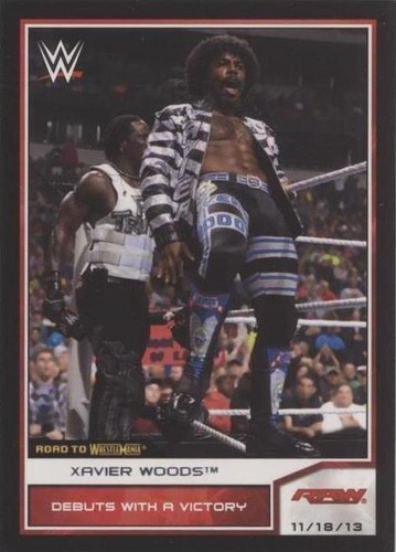 2014 Topps WWE Road to Wrestlemania - Xavier Woods #56