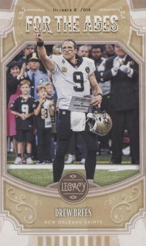 2019 Panini Legacy Drew Brees #FTA-DB