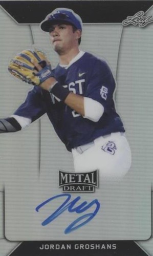 2018 Leaf Metal Draft - Jordan Groshans #BA-JG2
