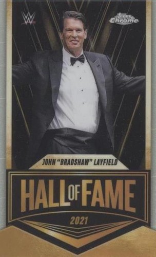 2025 Topps Chrome WWE - John "Bradshaw" Layfield #EMB-JL