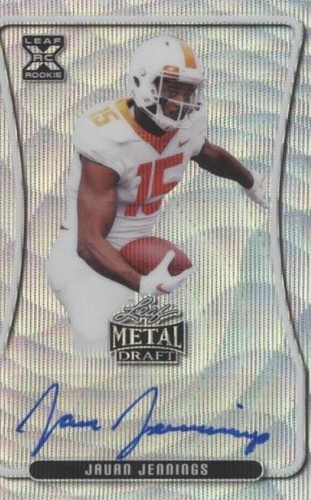 2020 Leaf Metal Draft Jauan Jennings #BA-JJ2