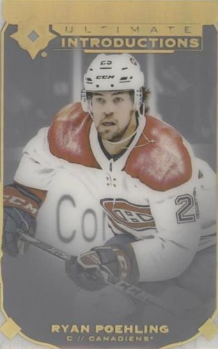2019-20 Upper Deck Ultimate Collection - Ryan Poehling #UI-60