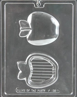 APPLE POUR BOX mold Chocolate Candy Soap dad birthday apples fruit teachers
