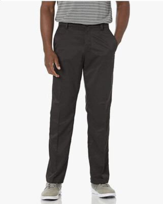 Amazon Essentials Men's Classic-Fit Stretch Golf Pant - 28x28, Black - New
