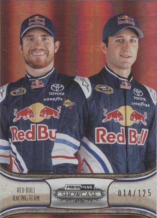 2011 Press Pass Showcase - Brian Vickers Kasey Kahne #58
