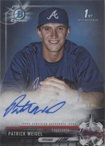 2017 Bowman - Patrick Weigel #CPA-PW