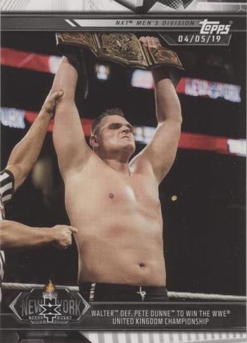 2019 Topps WWE NXT - Pete Dunne Walter #88