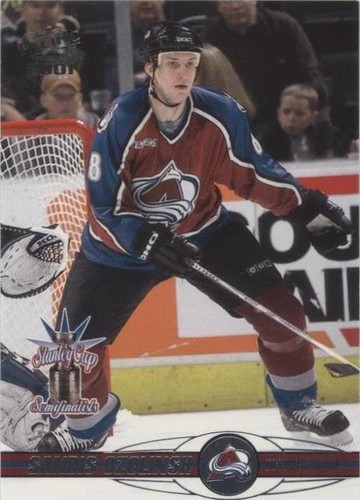 2000-01 Pacific - Sandis Ozolinsh #117