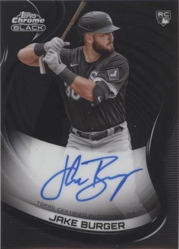 2022 Topps Chrome Black - Jake Burger #CBA-JBU