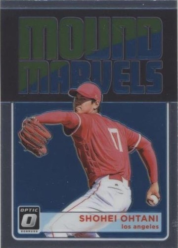 2018 SHOHEI OHTANI ROOKIE /25 DONRUSS OPTIC BLACK #176 PSA