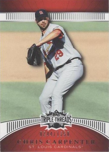 2010 Topps Triple Threads - Chris Carpenter #106