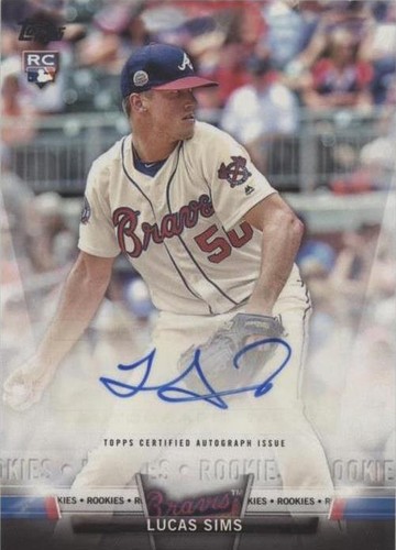 2018 Topps - Lucas Sims #SA-LI