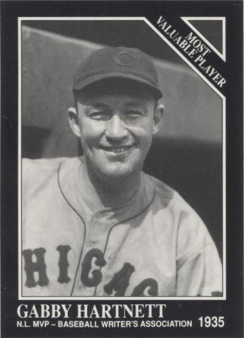 1991 The Sporting News Conlon Collection - Gabby Hartnett #313