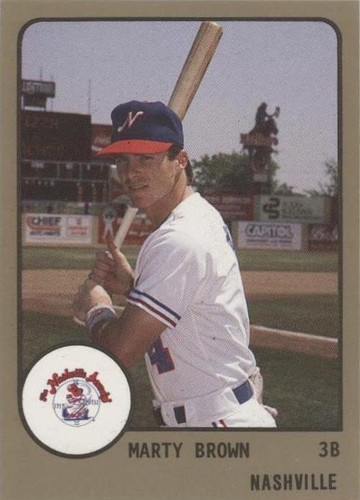 1988 ProCards Minor League - Marty Brown #481