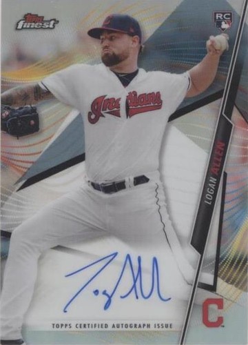 2020 Topps Finest - Logan Allen #FA-LA