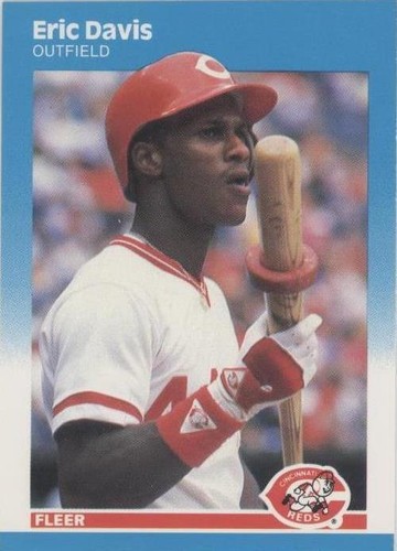 1987 Fleer - Eric Davis #198