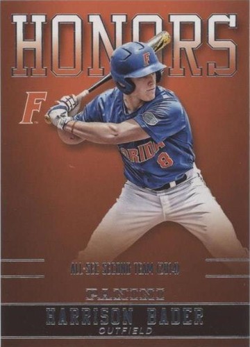 2015 Panini Florida Gators - Harrison Bader #HB-FL