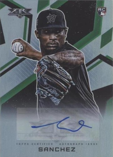 2021 Topps Fire - Sixto Sanchez #AV-SSZ