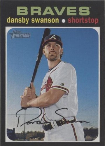 2020 Topps Heritage - Dansby Swanson #390