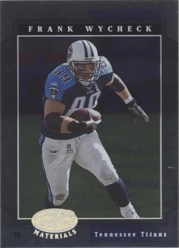 2001 Leaf Certified Materials Frank Wycheck #34