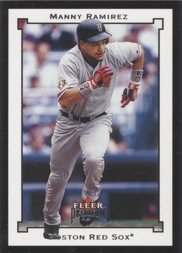2002 Fleer Premium - Manny Ramirez #50