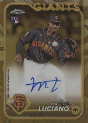 2024 Topps Gilded Collection - Marco Luciano #CGA-ML