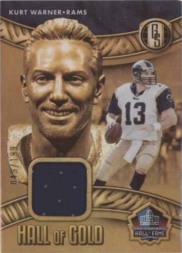 2022 Panini Gold Standard Kurt Warner #HOG-KWA