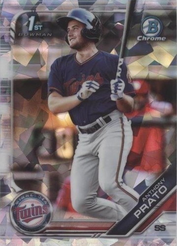 2019 Bowman Chrome Draft Sapphire Edition - Anthony Prato #BDC-101