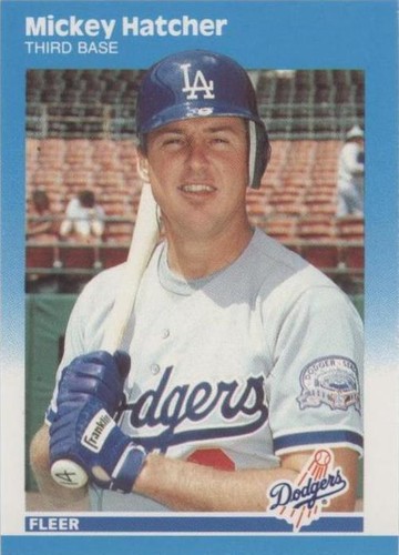 1987 Fleer Update - Mickey Hatcher #U-41