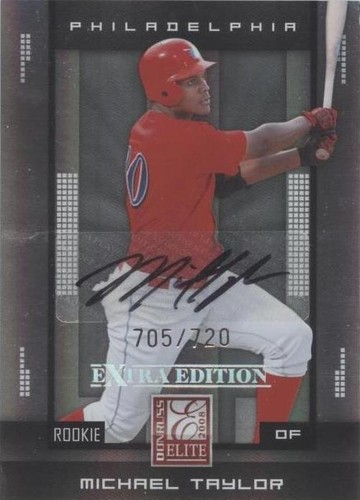 2008 Donruss Elite Extra Edition - Michael Taylor #148