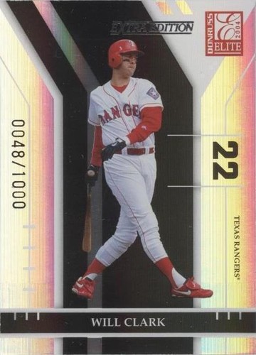 2004 Donruss Elite Extra Edition - Will Clark #206