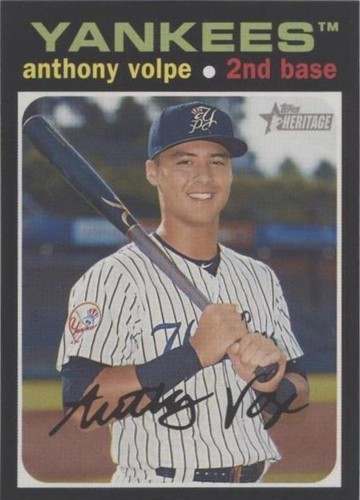 2020 Topps Heritage Minor League Edition - Anthony Volpe #87