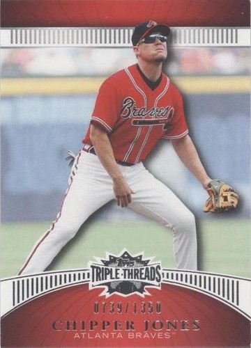 2010 Topps Triple Threads - Chipper Jones #1