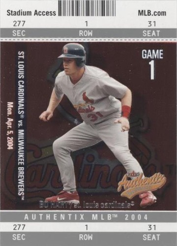 2004 Fleer Authentix - Bo Hart #67