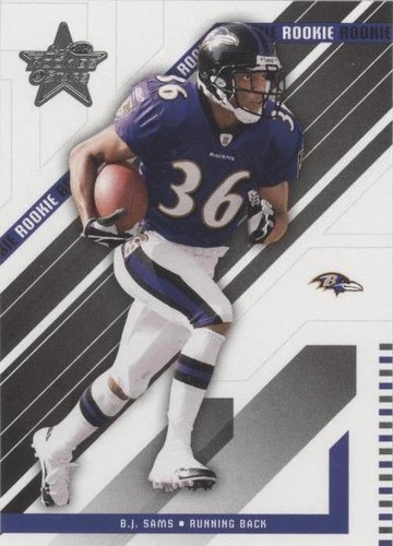 2004 Leaf Rookies & Stars B.J. Sams #106