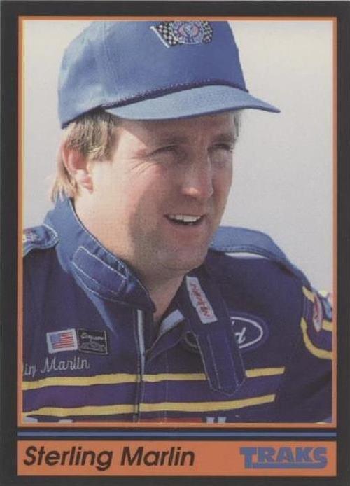 1991 Traks - Sterling Marlin #22