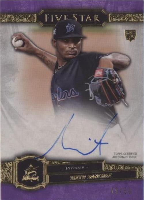 2021 Topps Five Star - Sixto Sanchez #FSA-SS