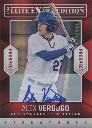 2014 Panini Elite Extra Edition - Alex Verdugo #42
