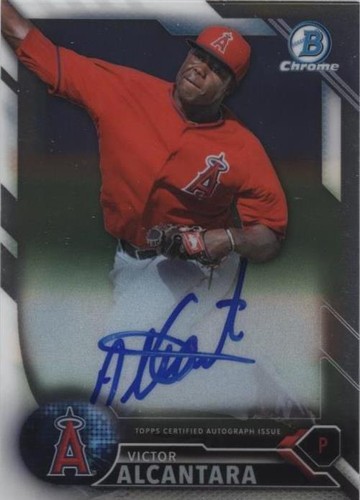 2016 Bowman Chrome - Victor Alcantara #BCAP-VA